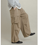 『ユニセックス』ワイドカーゴパンツ