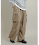 『ユニセックス』ワイドカーゴパンツ