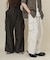 『ユニセックス』ワイドカーゴパンツ