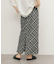 シアーチェックIラインスカート