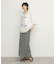 シアーチェックIラインスカート