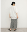 シアーチェックIラインスカート