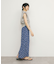 シアーチェックIラインスカート