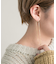 ロングオーバルチェーンピアス