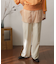 センタープレスイージーパンツ