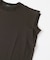 T／Cプレーティング天竺フリルTシャツ