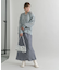 2WAYネップメッシュニット