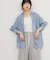 2WAYシアーストライプシャツ