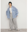 2WAYシアーストライプシャツ