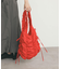 チェックリボンギャザーBAG