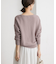 コットンボートネックガーターKNIT
