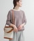 コットンボートネックガーターKNIT