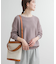 コットンボートネックガーターKNIT