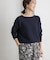 コットンボートネックガーターKNIT