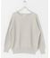 コットンボートネックガーターKNIT