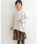 花柄コーデュロイフレアキュロット(KIDS)