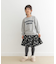花柄コーデュロイフレアキュロット(KIDS)