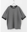 変形鹿の子ニットTシャツ
