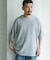 変形鹿の子ニットTシャツ