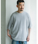 変形鹿の子ニットTシャツ