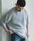 変形鹿の子ニットTシャツ