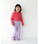 Pippi+Lotta　Flare cotton pants(KIDS)