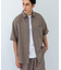 LINEN PIN HEAD SHORT-SLEEVE SHIRTS