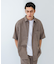 LINEN PIN HEAD SHORT-SLEEVE SHIRTS