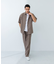 LINEN PIN HEAD SHORT-SLEEVE SHIRTS
