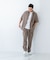 LINEN PIN HEAD SHORT-SLEEVE SHIRTS