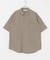 LINEN PIN HEAD SHORT-SLEEVE SHIRTS