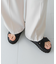 フットベッドクロスサンダル