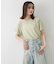クルーネックラメTシャツ(半袖)