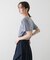 クルーネックラメTシャツ(半袖)