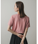 クルーネックラメTシャツ(半袖)