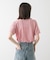 クルーネックラメTシャツ(半袖)