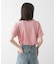 クルーネックラメTシャツ(半袖)