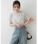 クルーネックラメTシャツ(半袖)