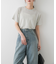 クルーネックラメTシャツ(半袖)
