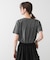 クルーネックラメTシャツ(半袖)