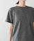 クルーネックラメTシャツ(半袖)