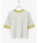 『一部WEB限定カラー』クルーネックリンガーボーダーTシャツ(5分袖)