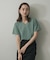 ミラノリブVネックTシャツ