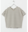ミラノリブVネックTシャツ