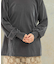 シアークルーネックロングTシャツ