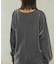 シアークルーネックロングTシャツ