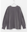 シアークルーネックロングTシャツ