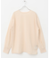シアークルーネックロングTシャツ