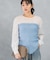 シアークルーネックロングTシャツ