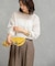 シアークルーネックロングTシャツ